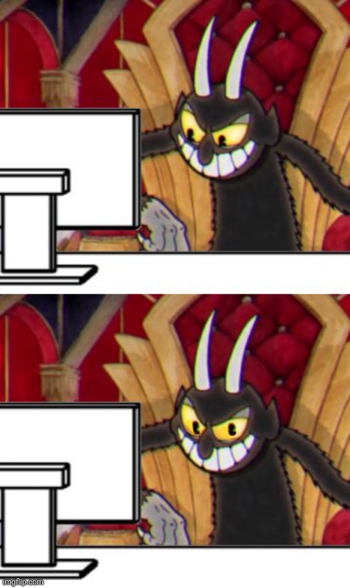 Cuphead Devil | image tagged in cuphead devil | made w/ Imgflip meme maker