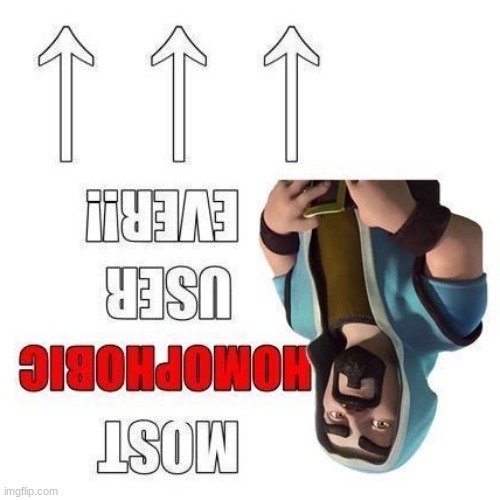 Most homophobic user ever | image tagged in most homophobic user ever | made w/ Imgflip meme maker