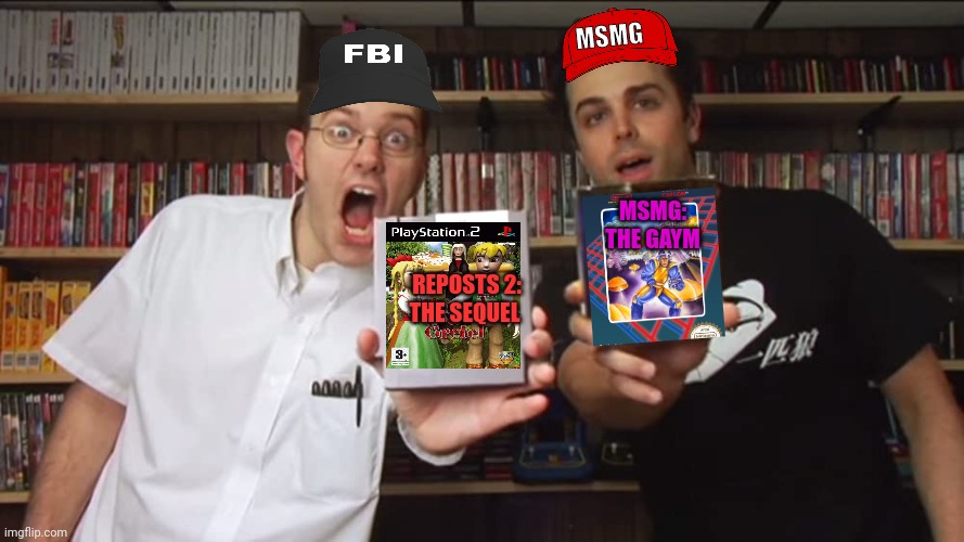 Best new MSMG games! | MSMG; MSMG: THE GAYM; REPOSTS 2: THE SEQUEL | image tagged in best,new,msmg,games,nes | made w/ Imgflip meme maker