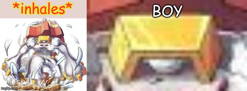 *inhales* BOY | image tagged in daybreak chungus head | made w/ Imgflip meme maker