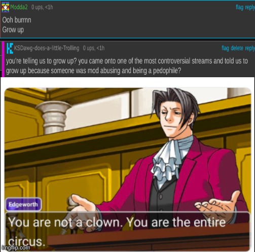 You're not a Clown | image tagged in you're not a clown | made w/ Imgflip meme maker