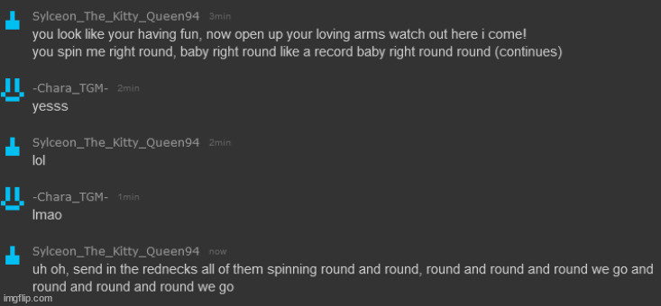 chop chop slide (one of it's parts) and you spin me right round (one of it's parts) | made w/ Imgflip meme maker