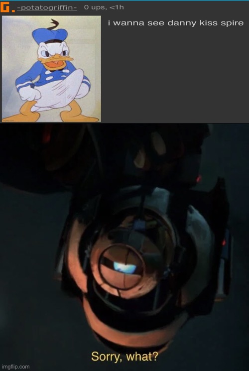 Typical griffin | image tagged in wheatley sorry what,portal 2,wheatley,hold up,hold up wait a minute something aint right | made w/ Imgflip meme maker
