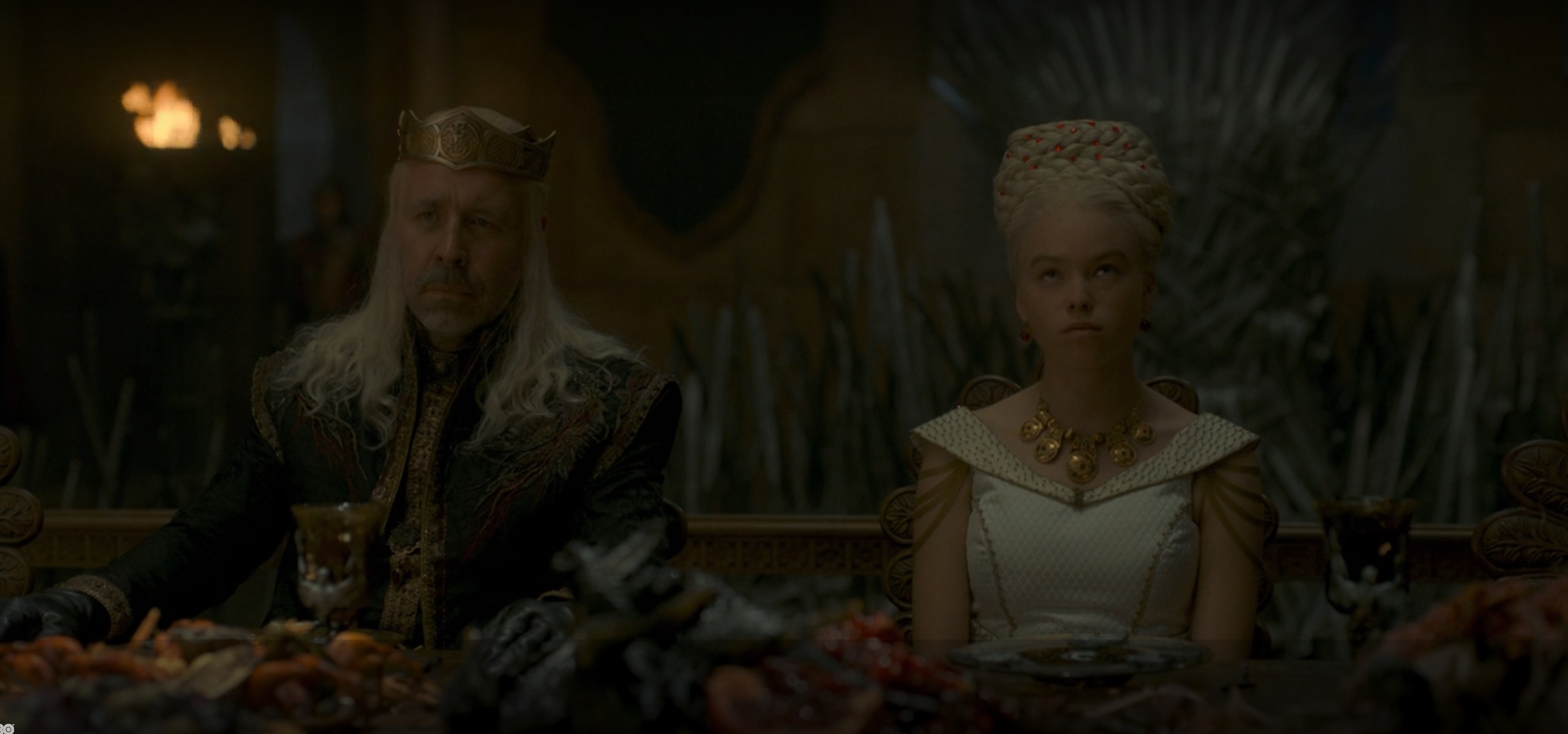 House of the Dragon Dinner Blank Meme Template