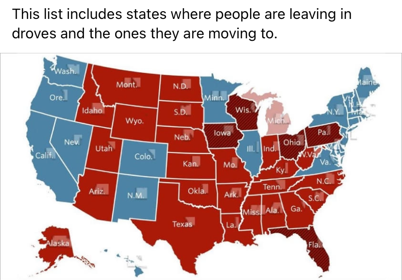 Depopulation of Republican states Blank Meme Template