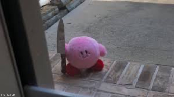 Evil Kirby >:3 | image tagged in evil kirby 3 | made w/ Imgflip meme maker