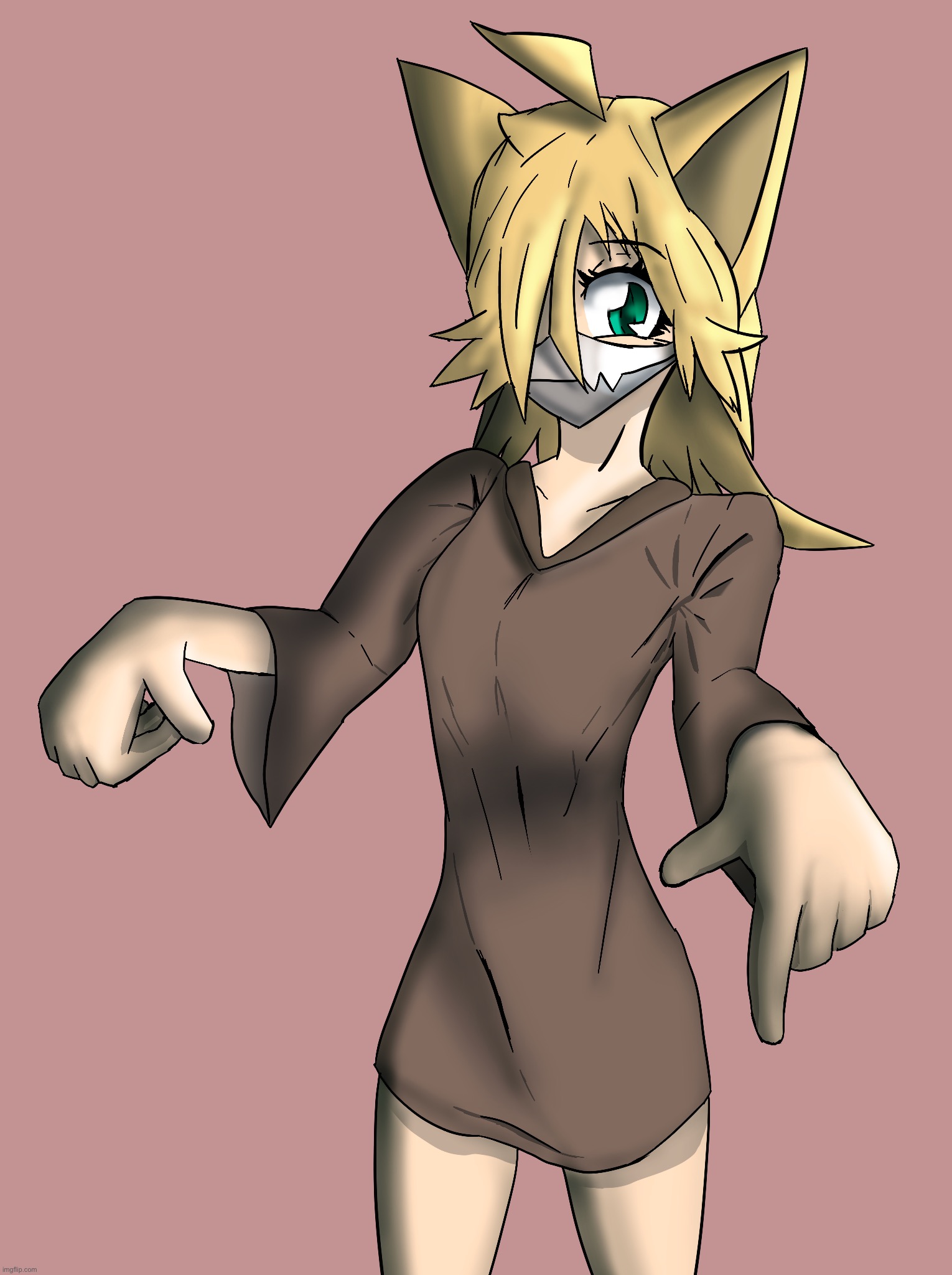 i’ll draw a background later | image tagged in goofy ahh hands,15 ups and i draw ms waifu | made w/ Imgflip meme maker