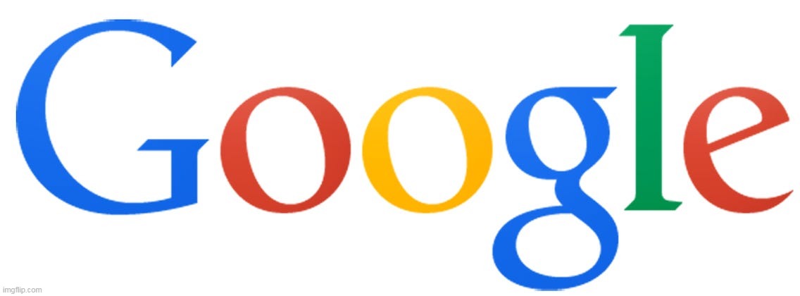 Old Google Logo | image tagged in old google logo | made w/ Imgflip meme maker