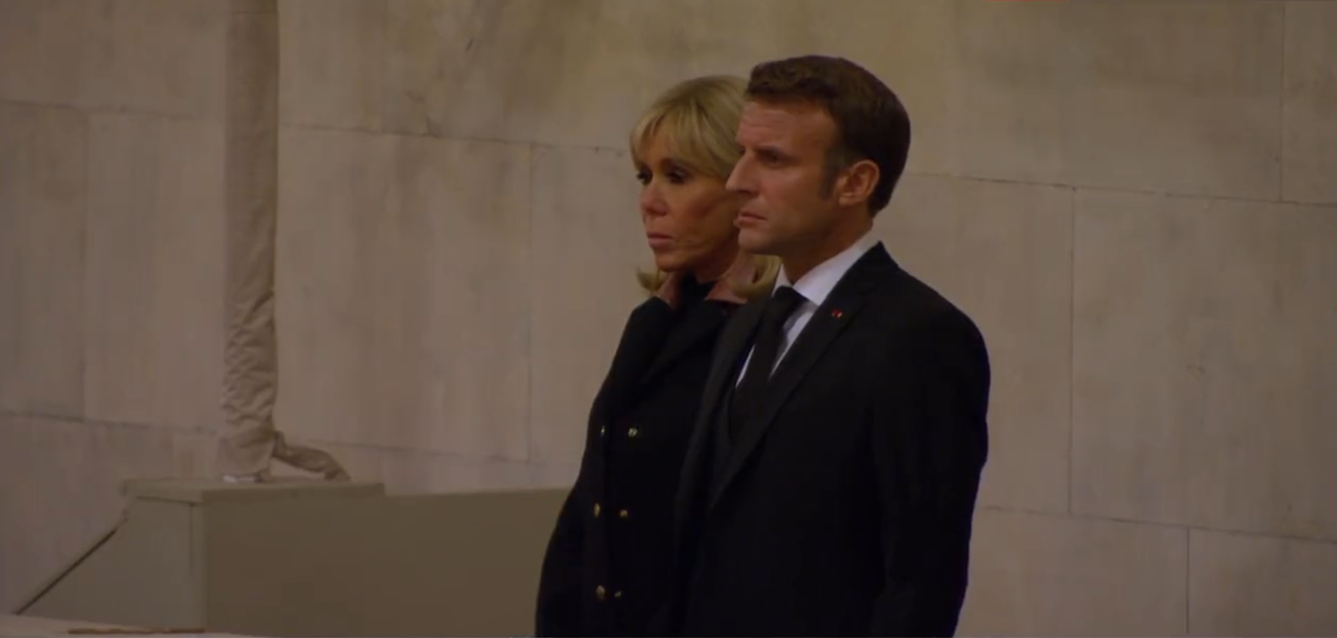 High Quality Macron and Brigitte Blank Meme Template