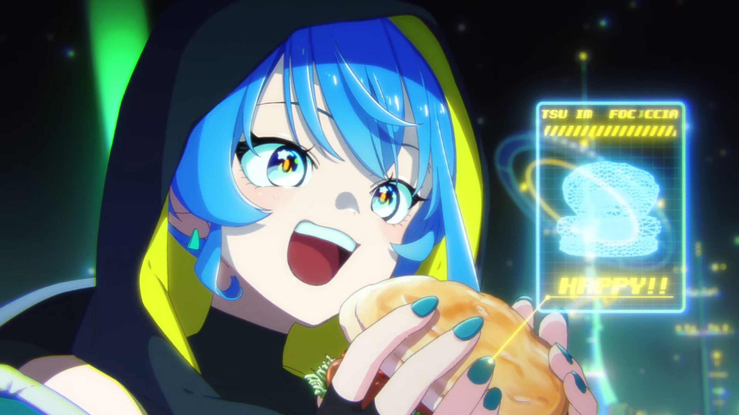 Suisei Burger Blank Meme Template