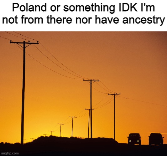 Utility polands | Poland or something IDK I'm not from there nor have ancestry | image tagged in poland,memes,puns | made w/ Imgflip meme maker