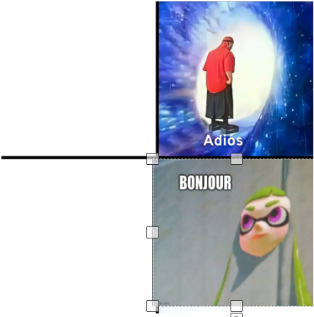 High Quality Adios,Woomy Bonjour Blank Meme Template