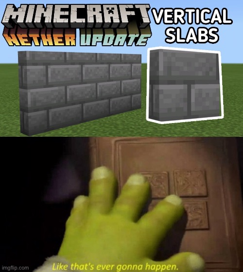 Shrek | image tagged in like that's ever gonna happen,shrek,shrek is love,shrek is life,shrek for five minutes,shrek good question | made w/ Imgflip meme maker
