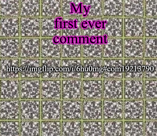 https://imgflip.com/i/6hu0mg#com19213790 | My first ever comment; https://imgflip.com/i/6hu0mg#com19213790 | image tagged in find the curved line or die | made w/ Imgflip meme maker