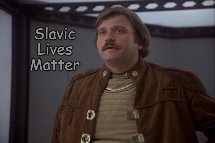 Sgt. Jolly (Battlestar Galactica 1978 / TOS) | Slavic Lives Matter | image tagged in sgt jolly battlestar galactica 1978 / tos,slavic,blm,slavic star trek,slm | made w/ Imgflip meme maker