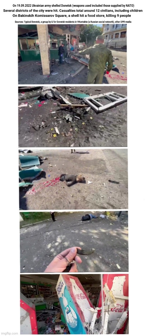 DonetskShelling19_09_2022 | image tagged in donetskshelling19_09_2022 | made w/ Imgflip meme maker
