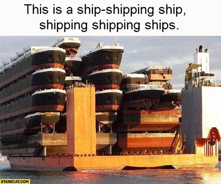 High Quality The ship-shipping ship shipping shipping-ships! Blank Meme Template