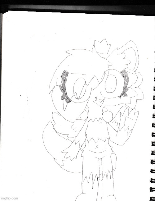 cyberpunk kitty (you don't need a htf oc to use this AU you just need a oc in a htf style) | made w/ Imgflip meme maker