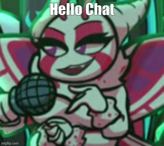 How are yall? | Hello Chat | image tagged in saku smug | made w/ Imgflip meme maker