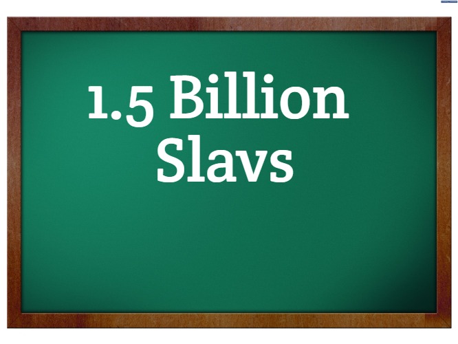 Green Blank Blackboard | 1.5 Billion 
Slavs | image tagged in green blank blackboard,slavic,1500000000  slavs | made w/ Imgflip meme maker