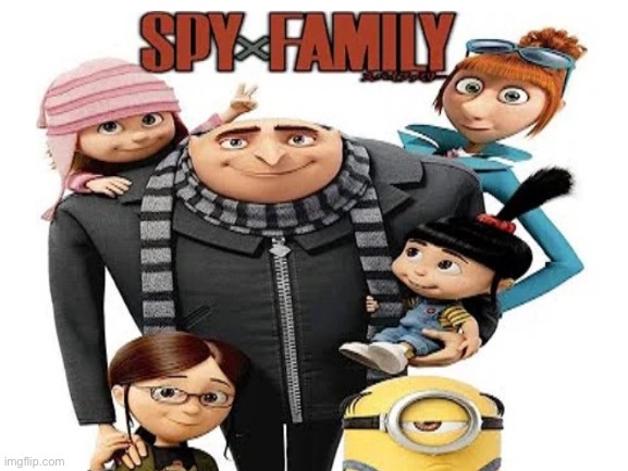 Spy x family | image tagged in gru meme | made w/ Imgflip meme maker