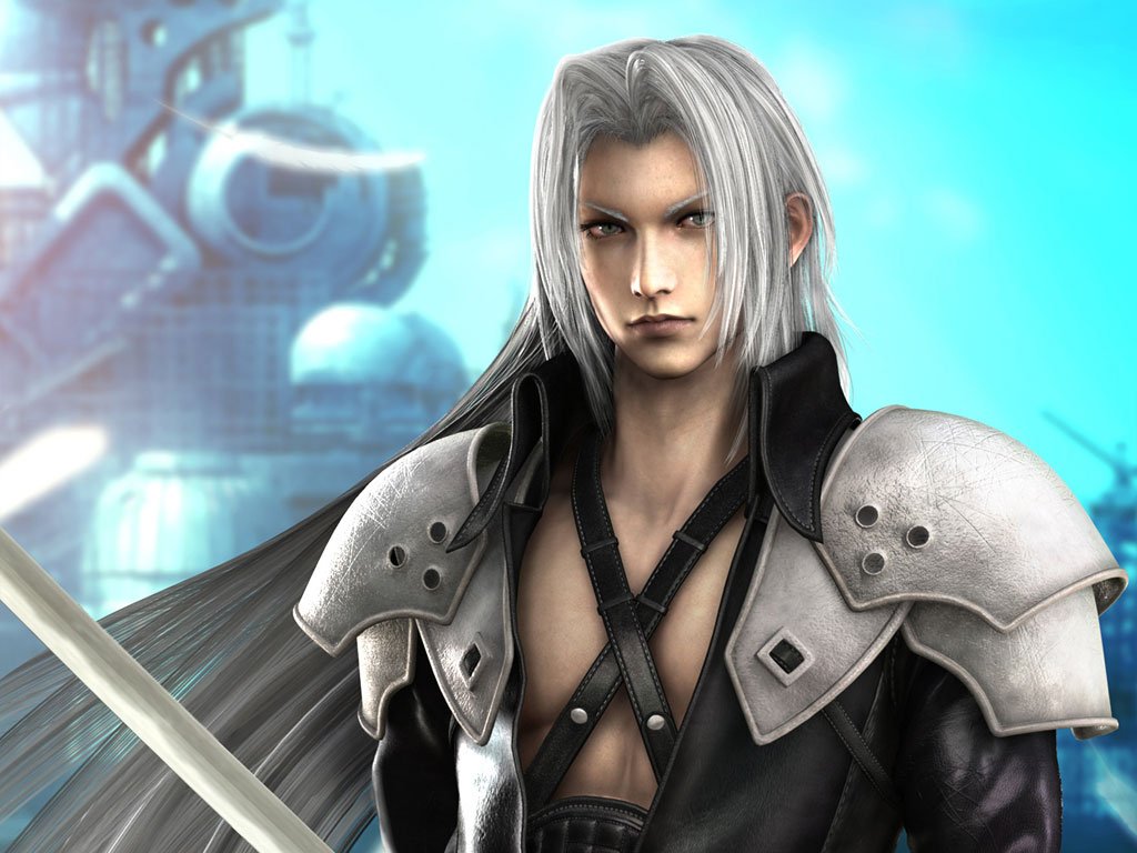 FFVII AC Sephiroth Blank Meme Template