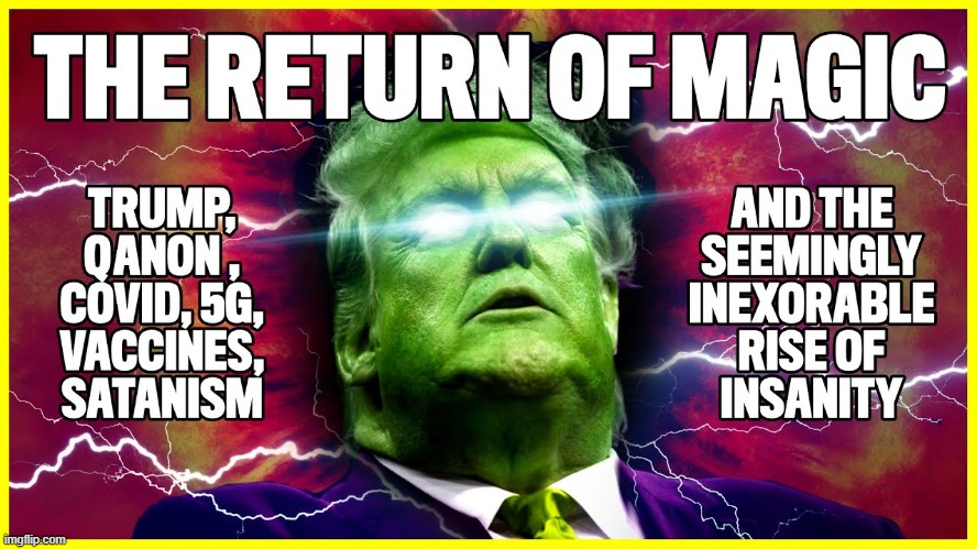 RETURN OF THE MAC donald hamberder fart, LOL. folks, we are going where no humans have gone before. there will be blood...fascis | image tagged in insane,qanon,insanity,out of ideas,never go full retard,there will be blood | made w/ Imgflip meme maker