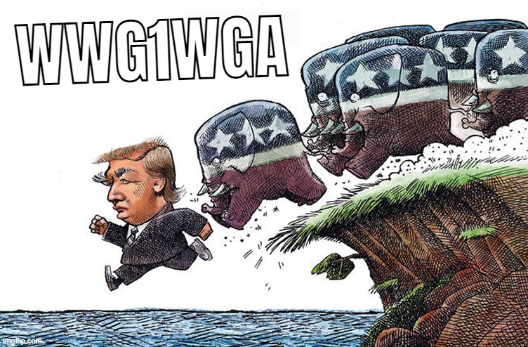 QAnon Don WWG1WGA...HAHAHAHAHAHA!!! | WWG1WGA | image tagged in qanon,don the con,hahahahaha,brainwashed,scumbag republicans,lemmings | made w/ Imgflip meme maker