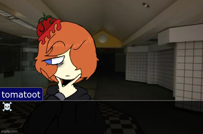 Tomato thinking template | ☠ | image tagged in tomato thinking template | made w/ Imgflip meme maker