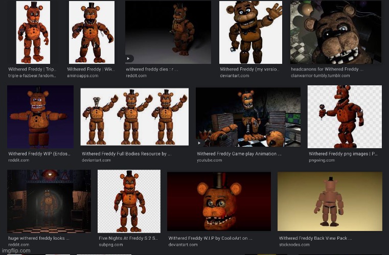 Depressed Freddy - Imgflip