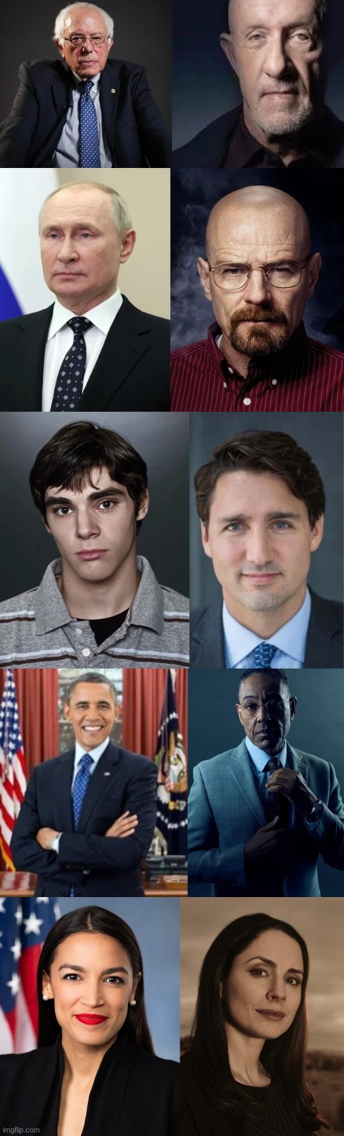 Politicans if they were from Breaking Bad. | made w/ Imgflip meme maker