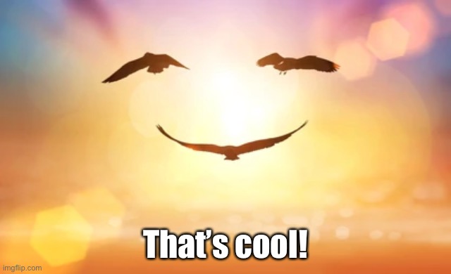 That’s cool! | made w/ Imgflip meme maker