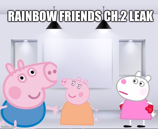 YHOJ Wall Shower (MLP and Peppa Pig Crossover) | RAINBOW FRIENDS CH.2 LEAK | image tagged in yhoj wall shower mlp and peppa pig crossover | made w/ Imgflip meme maker