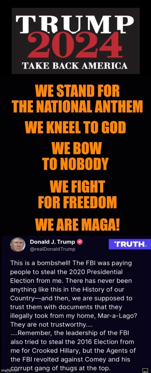 We Are MAGA! | image tagged in triggered liberal,triggered,fbi,corruption | made w/ Imgflip meme maker