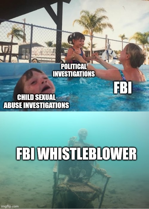 FBI Better Hope They Don't Drop The Soap |  POLITICAL INVESTIGATIONS; FBI; CHILD SEXUAL ABUSE INVESTIGATIONS; FBI WHISTLEBLOWER | image tagged in swimming pool kids,fbi,child abuse | made w/ Imgflip meme maker