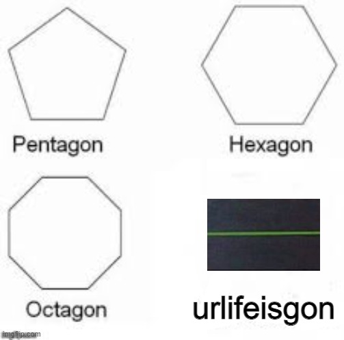 shapes meme | urlifeisgon | image tagged in shapes | made w/ Imgflip meme maker