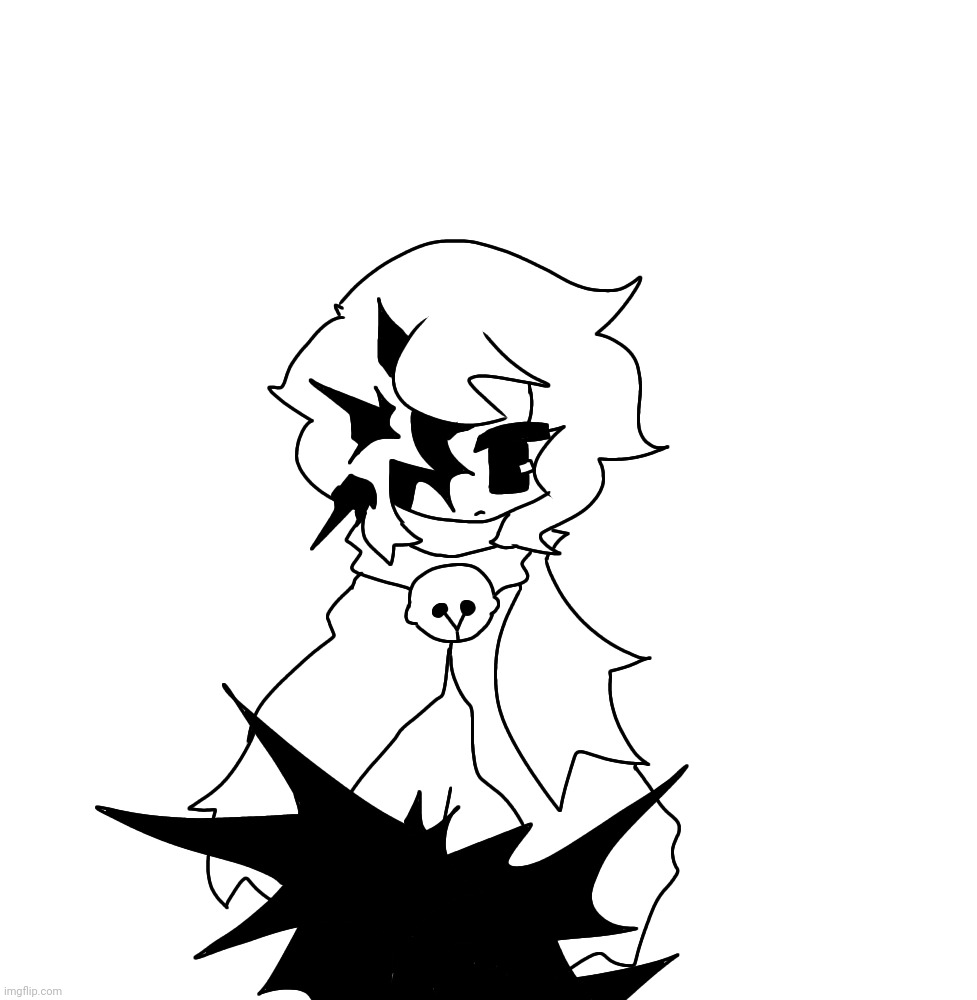 i tried drawing on my phone using ibis this looks weird compared to my other art | made w/ Imgflip meme maker