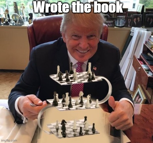 Wrote the book | made w/ Imgflip meme maker