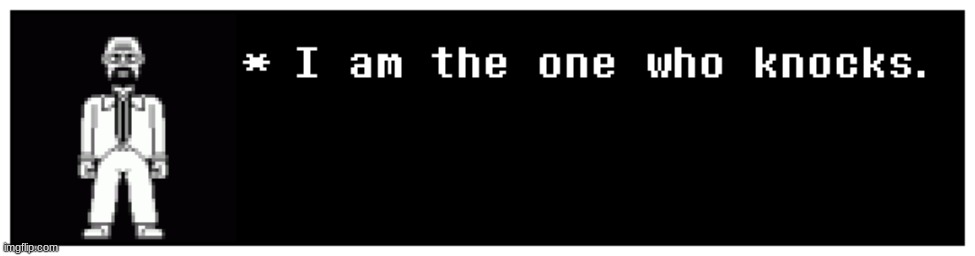 No way | image tagged in walter white undertale | made w/ Imgflip meme maker