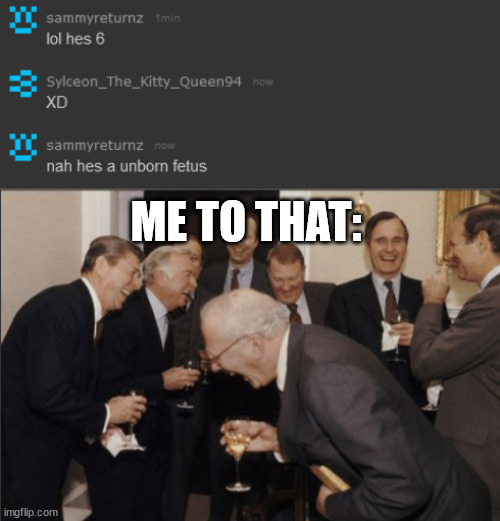 i showed him that post where jellybean called him 9 | ME TO THAT: | made w/ Imgflip meme maker