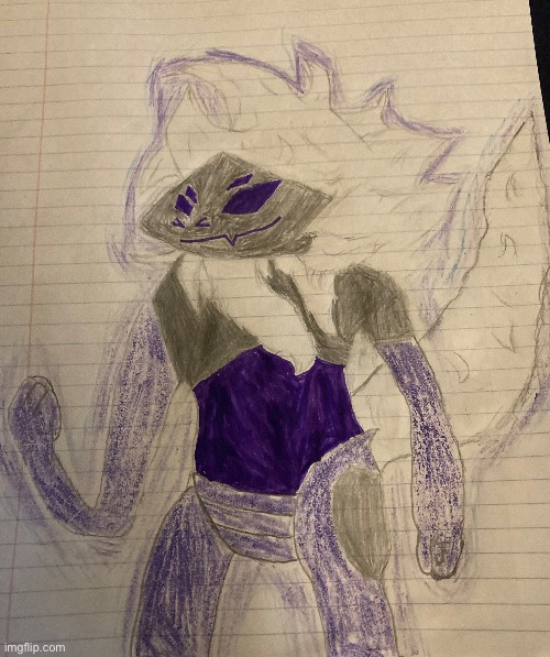 I made a better version of my Ultra Instinct form | image tagged in furry,ultra instinct | made w/ Imgflip meme maker