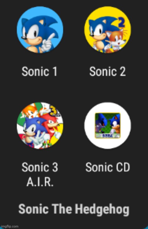 How to get Sonic Origins on your phone | made w/ Imgflip meme maker