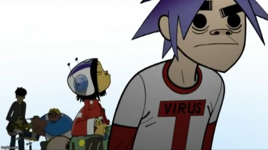 Gorillaz | image tagged in gorillaz | made w/ Imgflip meme maker