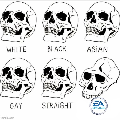 Gamers Skull Comparison | image tagged in skull comparison,gamers,video games,gamers rise up,unfunny,funny memes | made w/ Imgflip meme maker