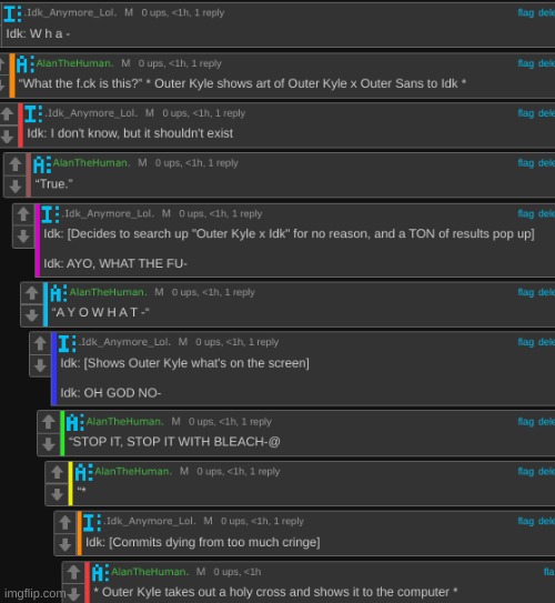 Lmao, the last one tho- | image tagged in idk,stuff,s o u p,carck | made w/ Imgflip meme maker