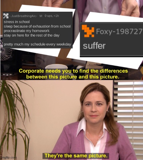 They're The Same Picture | image tagged in memes,they're the same picture | made w/ Imgflip meme maker