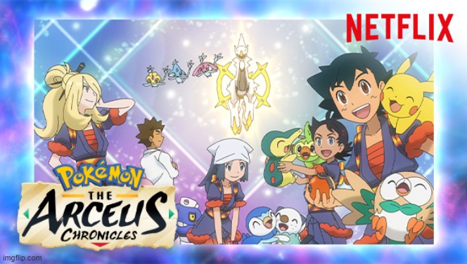 who else is watching | image tagged in pokemon,netflix | made w/ Imgflip meme maker