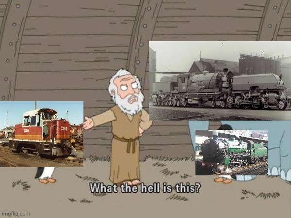 Australian railroad humour | image tagged in what the hell is this | made w/ Imgflip meme maker