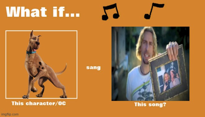 what if scooby doo sung photograph | image tagged in what if this character - or oc sang this song,scooby doo,warner bros,music | made w/ Imgflip meme maker
