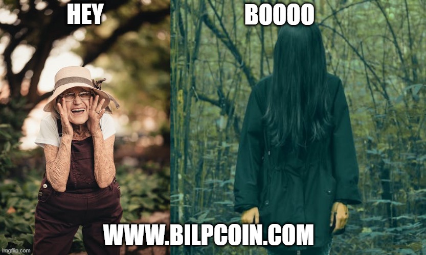 BOOOO; HEY; WWW.BILPCOIN.COM | made w/ Imgflip meme maker